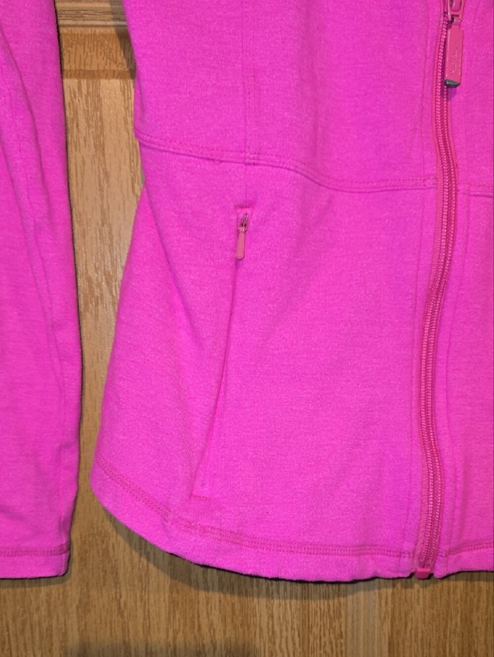 Lilly Pulitzer Bright Pink Zip-Up Active Jacket - Picture 4 of 7